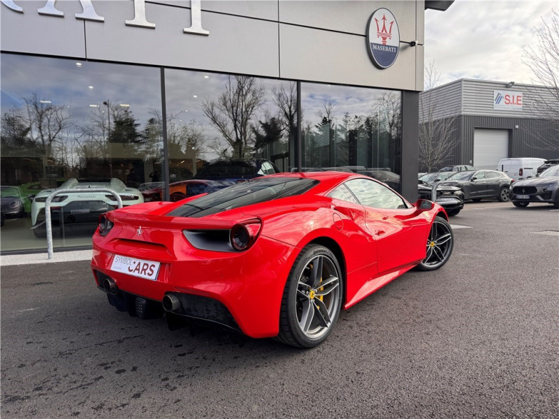 FERRARI 488 GTB 4.0 V8 670CH de 2017 avec 28 500 km | Occasion proche Lyon