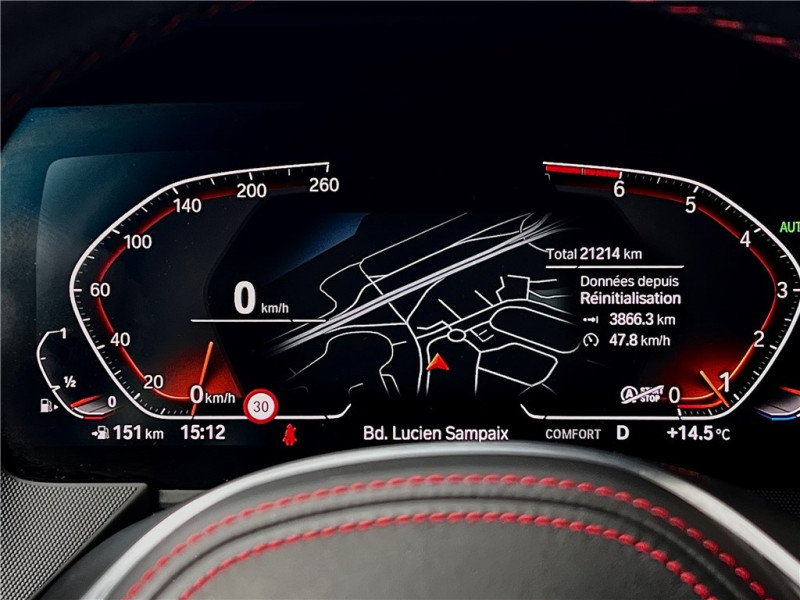 BMW SERIE 1 128ti 265 ch BVA8 de 2022 avec 20 998 km | Occasion proche Lyon