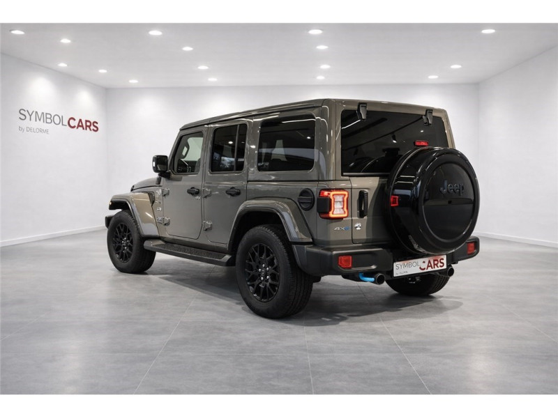 JEEP WRANGLER UNLIMITED 4XE 2.0 L T 380 CH PHEV 4X4 BVA8 de 2022 avec 75 000 km | Occasion proche Lyon